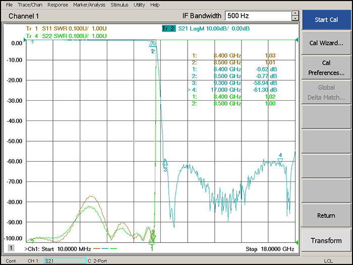 DC-8.5GHz Suspended Stripline Low Pass Filter.png