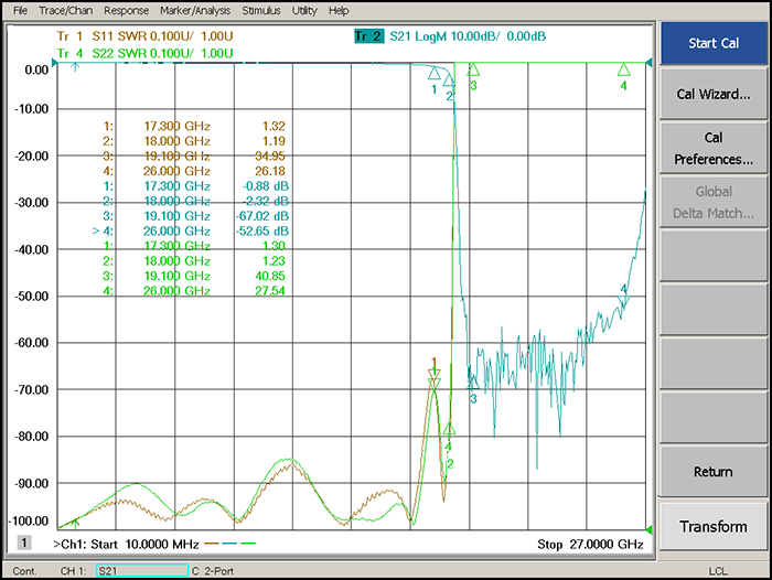 DC-18GHz Suspended Stripline Low Pass Filter.png