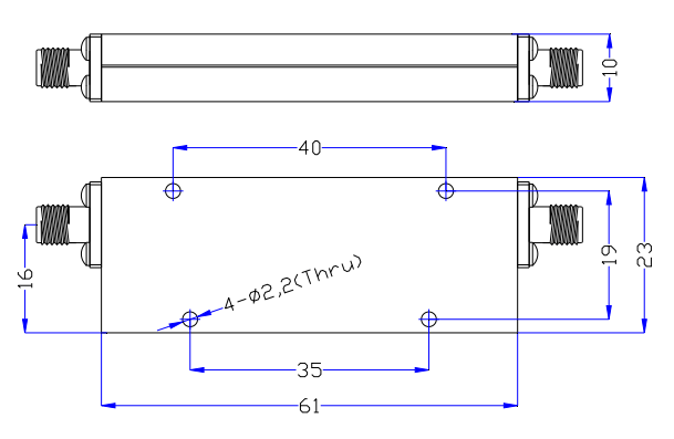 1.0~10GHz High Pass Filter9A.png