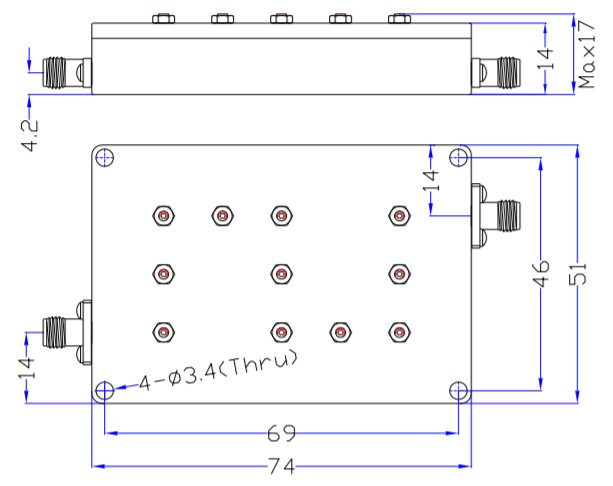 5701.5~5702.5MHz Band Pass Filter9.png