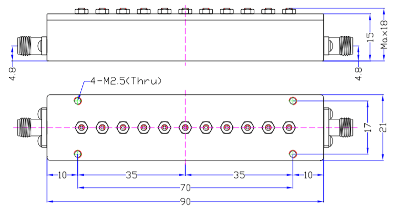 3450~3550MHz Band Pass Filter9.png