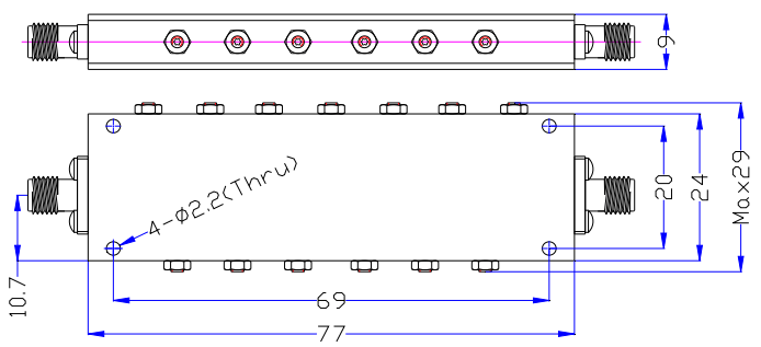 3.2~4.2GHz Band Pass Filter9.png