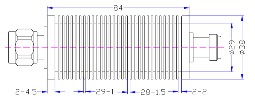 RF Attenuator From DC to 3GHz Rate at 20W.png