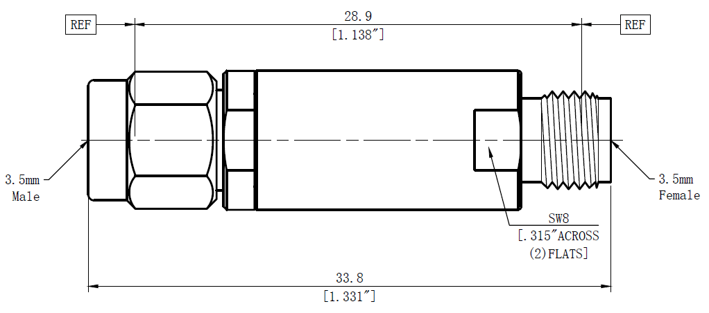 Inner DC Block With 3.5mm Female To 3.5mm Male Connectors.png