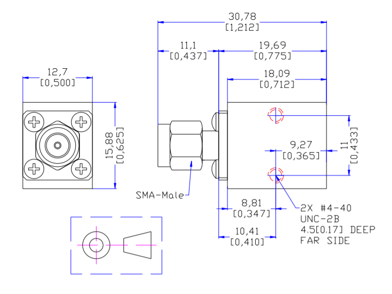 RF Coaxial Termination From DC to 2GHz Rate at 5W.png