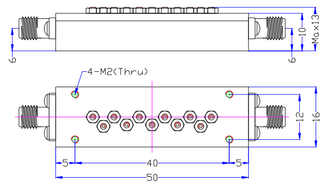 7450~8950MHz Band Pass Filter9.png