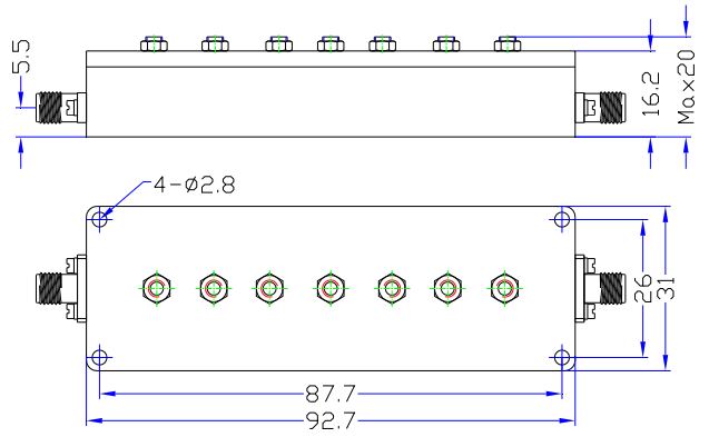 9975~10025MHz Band Pass Filter9.png