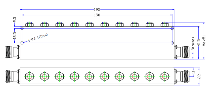 2500~2570MHz Band Stop Filter9.png