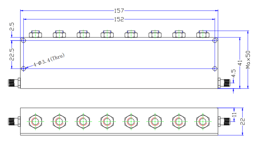 2400~2420MHz Band Stop Filter9.png