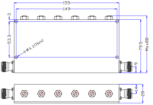 1028~1032MHz Band Stop Filter9.png