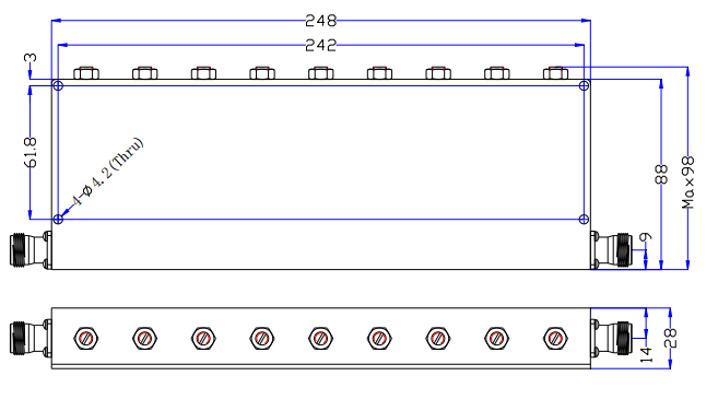 824~846MHz Band Stop Filter9.png