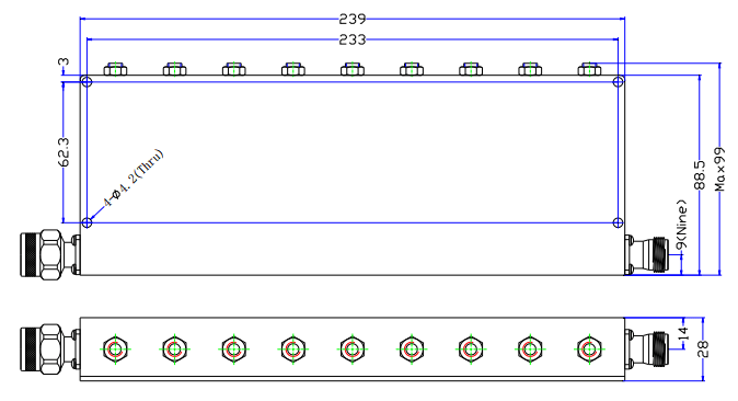 791~821MHz Band Stop Filter9.png