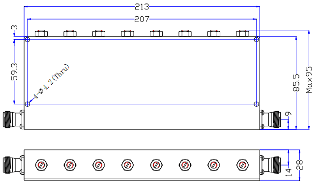 930~934MHz Band Stop Filter9.png