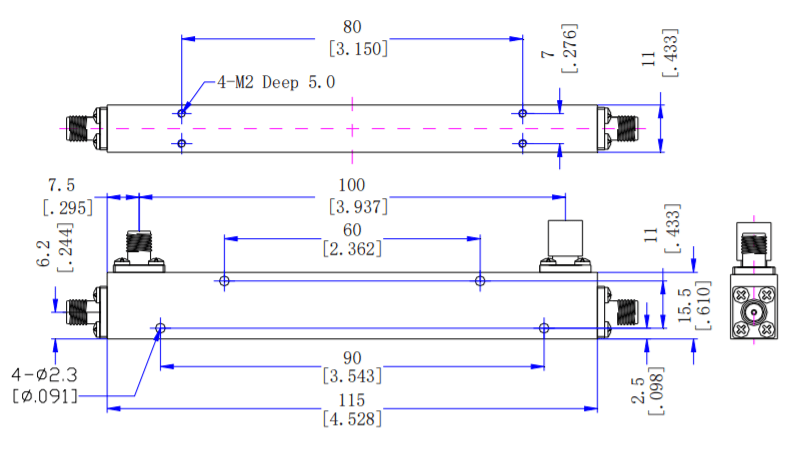 500-6000MHz 10dB Directional CouplerC (6).png