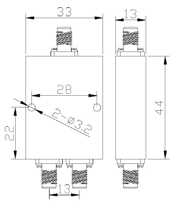 2~18GHz 2 Way Millimeter Wave Power Divider9.png