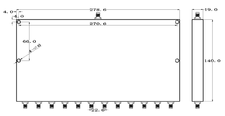 600~3000MHz 12 Way Millimeter Wave Power Divider9.png