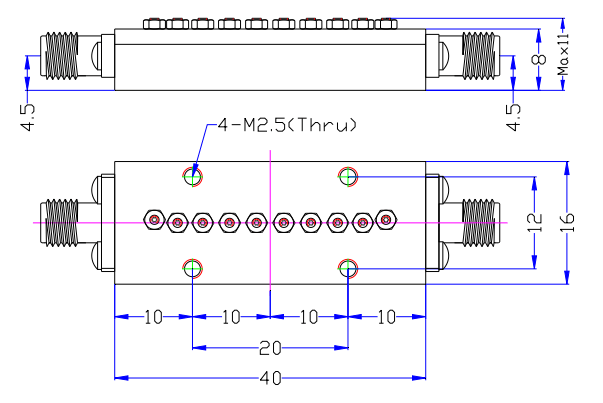 36~42GHz Millimeter Wave Filter9.png