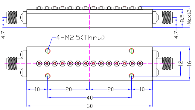 33~37GHz Millimeter Wave Filter9.png