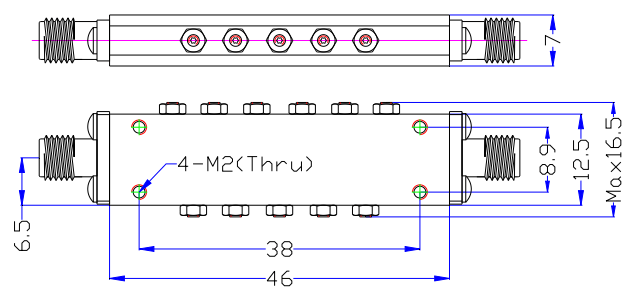 20~26GHz Millimeter Wave Filter9.png