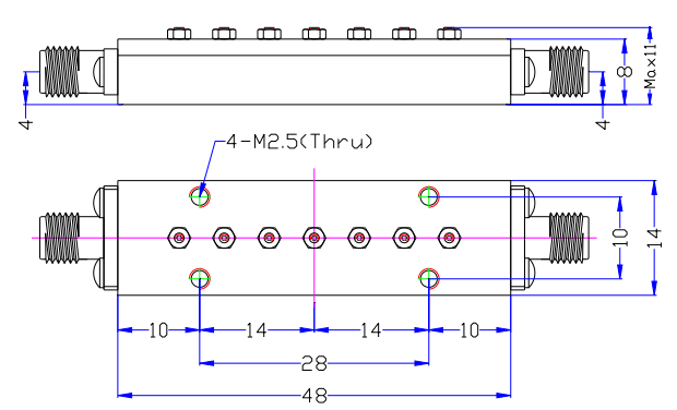 27~28GHz Millimeter Wave Filter9.png